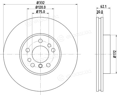 Hella Pagid 8DD 355 127-631