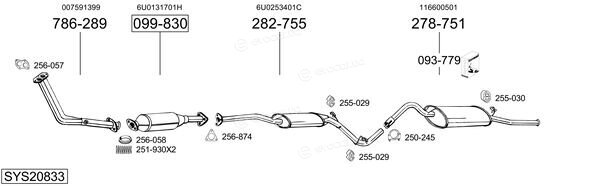 Bosal SYS20833