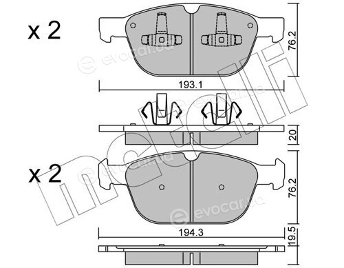 Metelli 22-0834-0