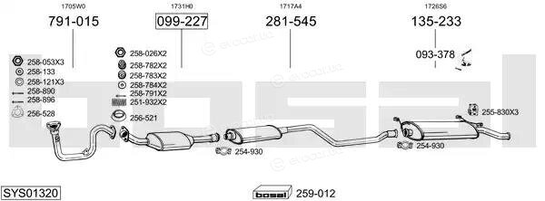 Bosal SYS01320