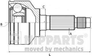 Nipparts J2822029