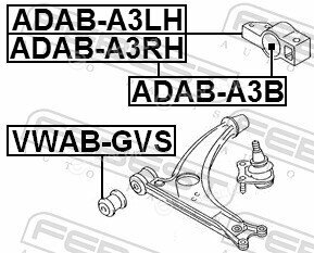 Febest ADAB-A3RH