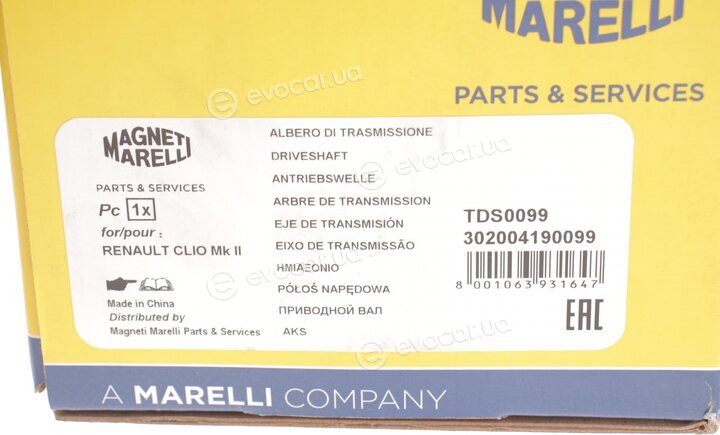 Magneti Marelli 302004190099