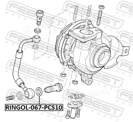 Febest RINGOL-067-PCS10