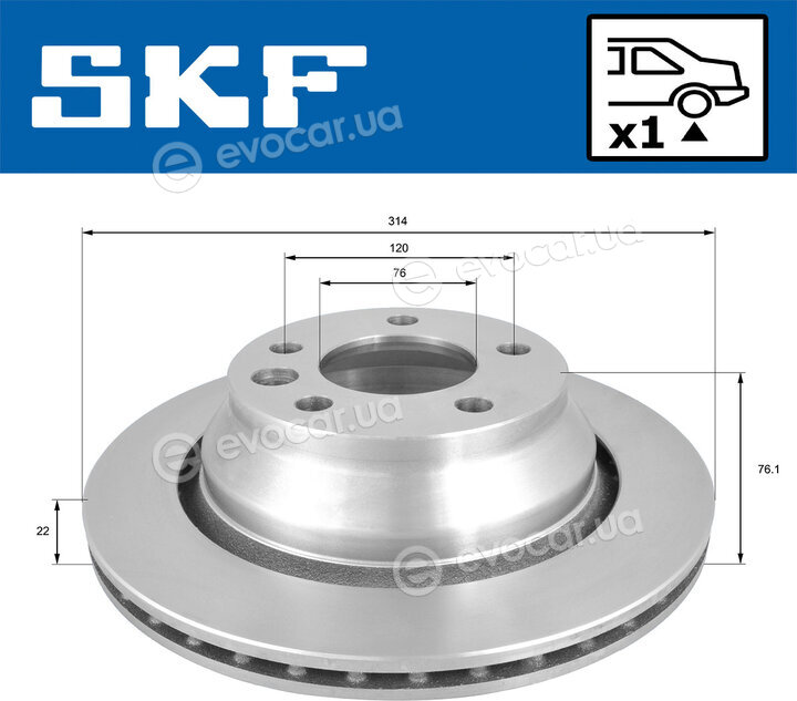 SKF VKBD 90539 V1