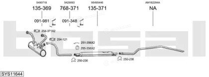 Bosal SYS11644