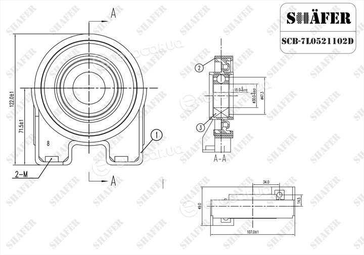 Shafer SCB7L0521102D