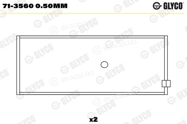 Glyco 71-3560 0.50mm