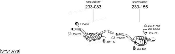 Bosal SYS16778