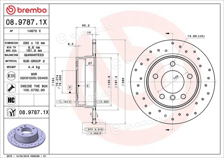Brembo 08.9787.1X