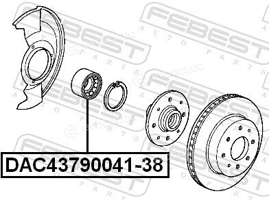 Febest DAC43790041-38