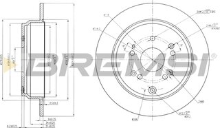 Bremsi CD7860S