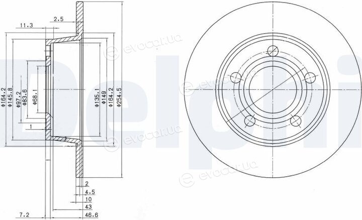 Delphi BG3672