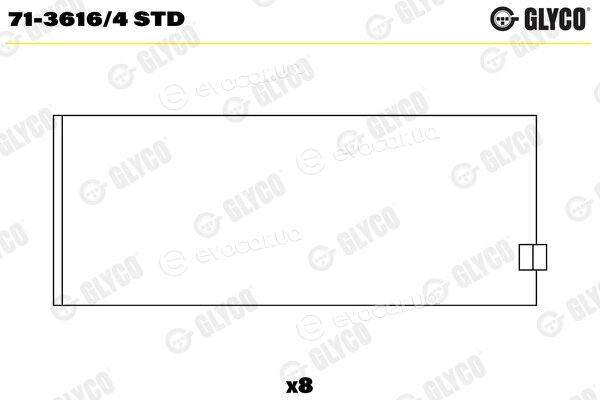 Glyco 71-3616/4 STD