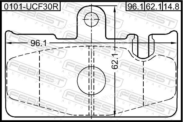 Febest 0101-UCF30R
