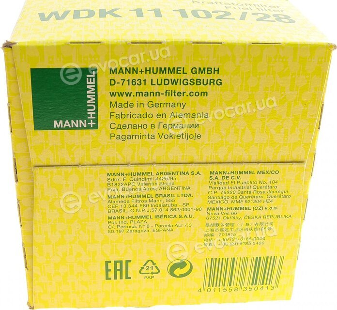 Mann WDK 11 102/28