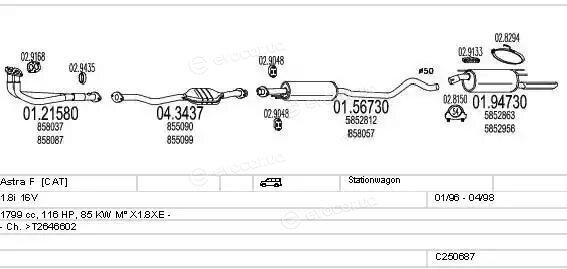 MTS C250687008335