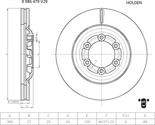 Bosch 0 986 479 V29