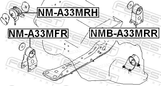 Febest NMB-A33MRR