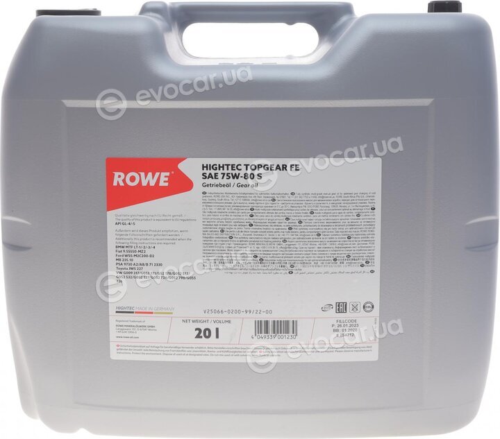 Rowe 25066-0200-99