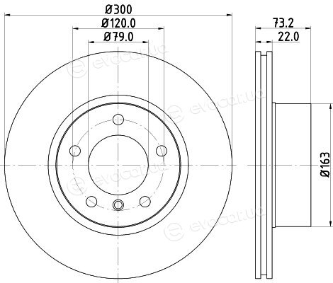 Hella Pagid 8DD 355 129-401