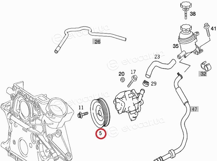 Mercedes-Benz A611 230 0115