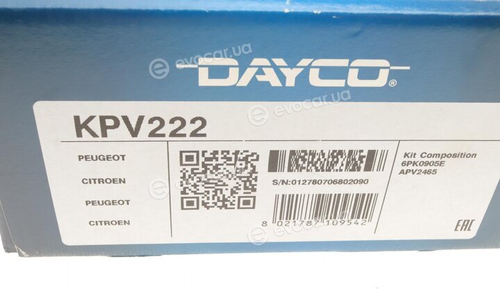 Dayco KPV222