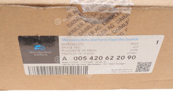 Mercedes-Benz A 005420622090
