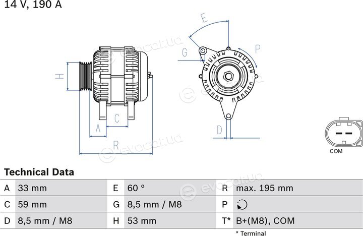 Bosch 0 986 082 140