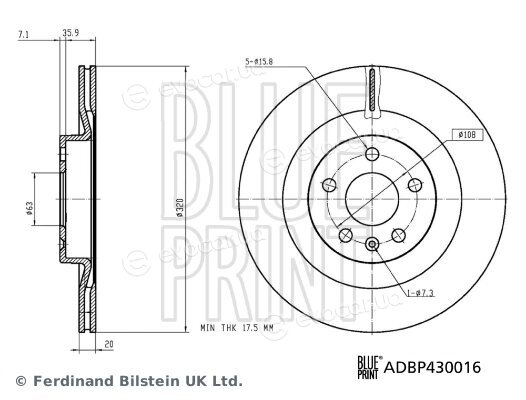 Blue Print ADBP430016