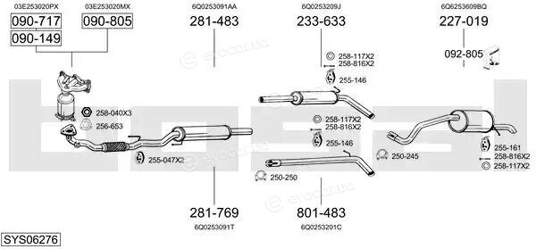 Bosal SYS06276