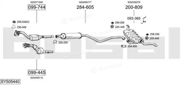 Bosal SYS05440