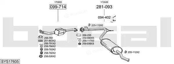 Bosal SYS17605