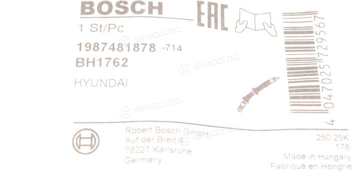 Bosch 1 987 481 878