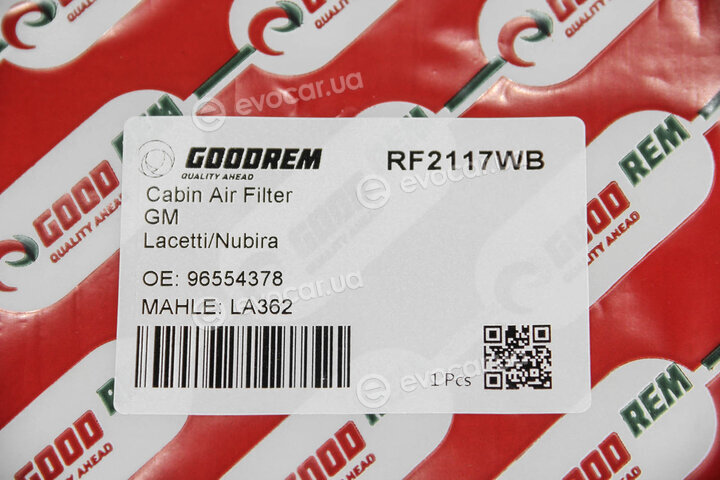 Goodrem RF2117WB