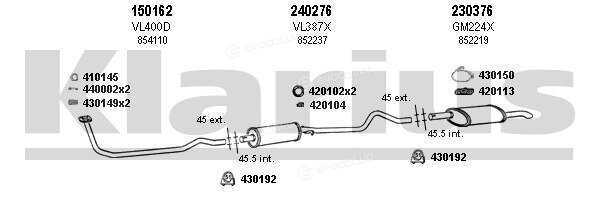 Klarius 390238E