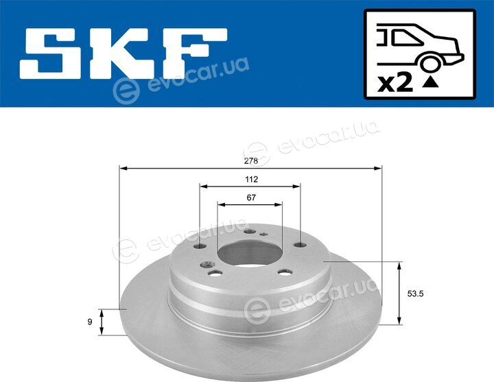 SKF VKBD 90088 S2