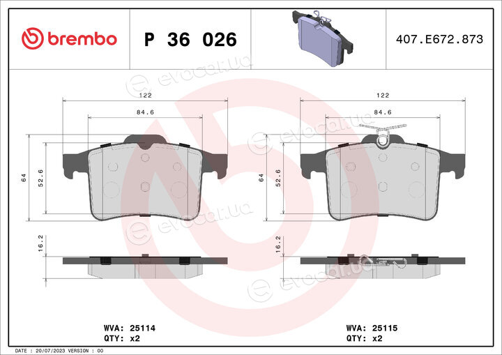Brembo P 36 026