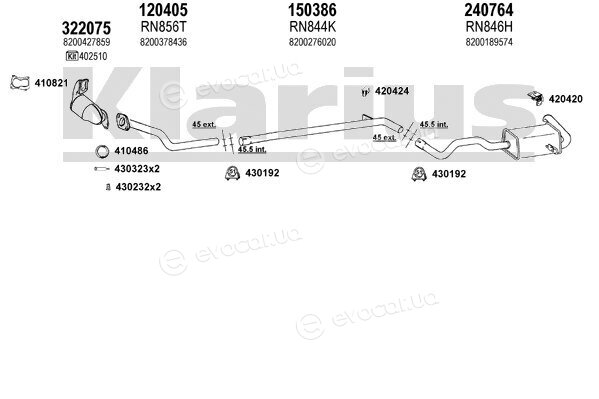 Klarius 720906E