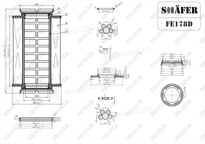 Shafer FE178D