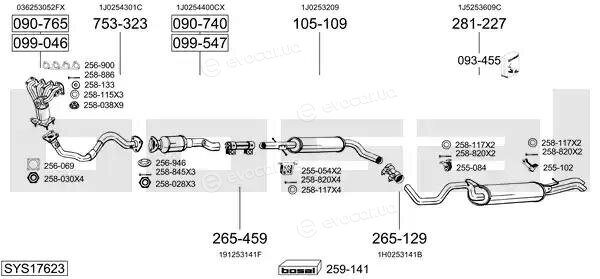 Bosal SYS17623