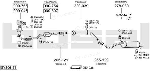 Bosal SYS06173