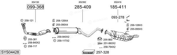 Bosal SYS04428