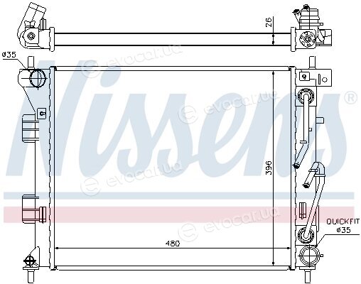 Nissens 67608