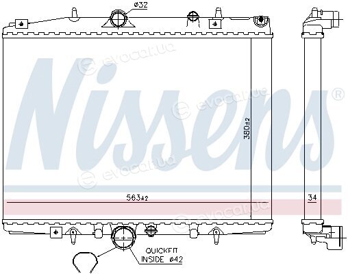 Nissens 63705A