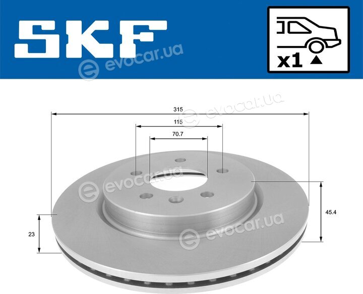 SKF VKBD 91157 V1