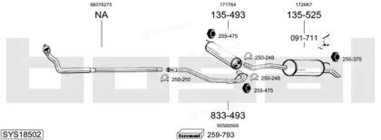 Bosal SYS18502