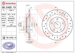 Brembo 08.C425.1X