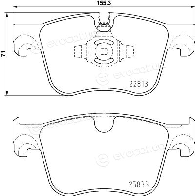 Hella Pagid 8DB 355 036-491