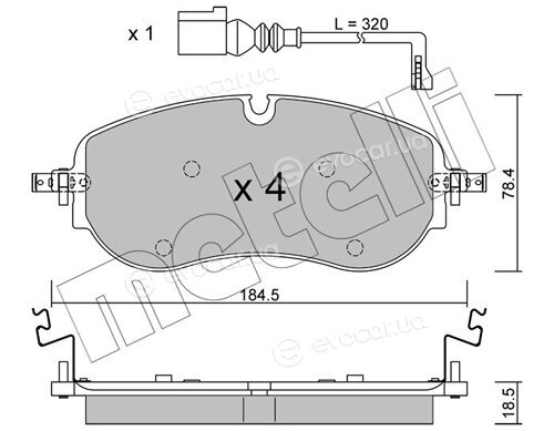 Metelli 22-1320-0